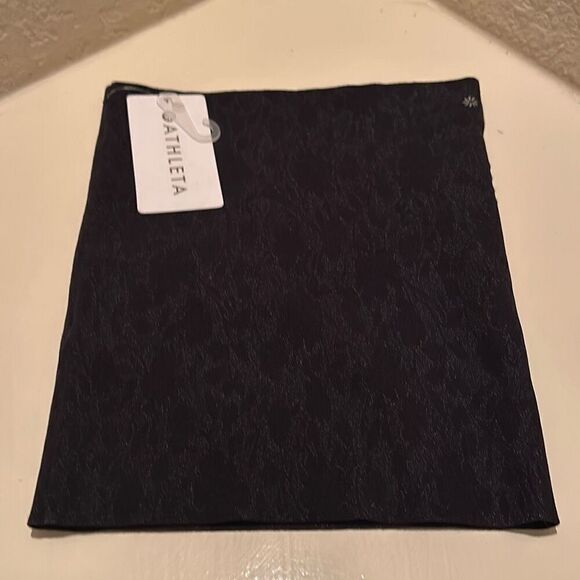 Athleta One Size Thermal Regulation Black Neck Face Cover Outdoor Winter Running - Picture 1 of 7